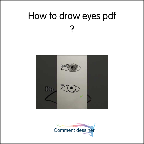 How to draw eyes pdf